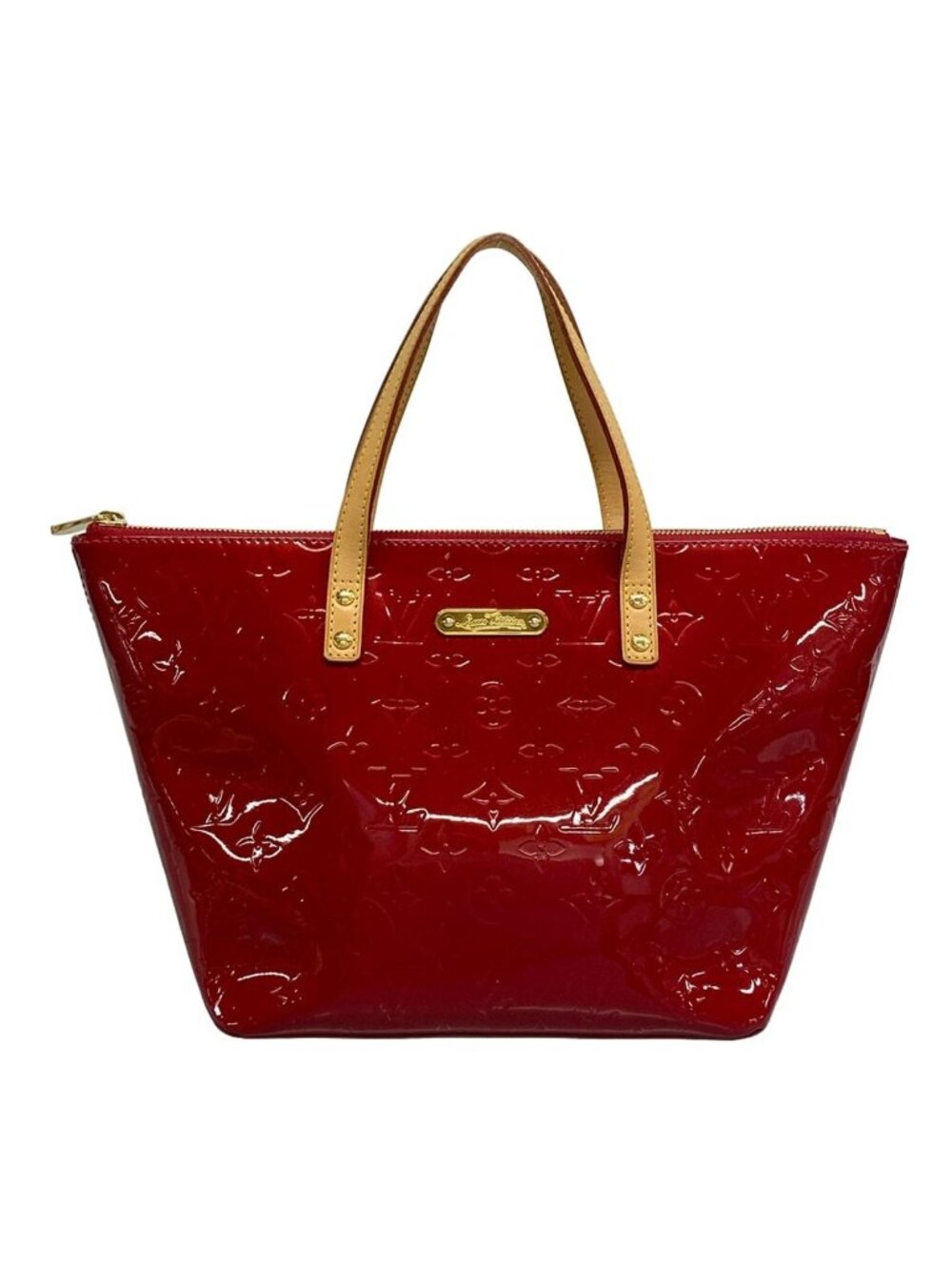 Louis Vuitton Handbag Monogram Vernis Bellevue PM Pomme D'amour Leather